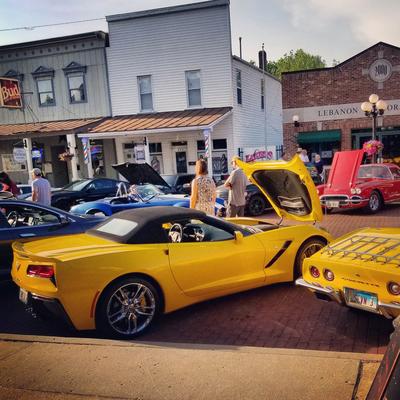 Car Show on the "Brick Street"